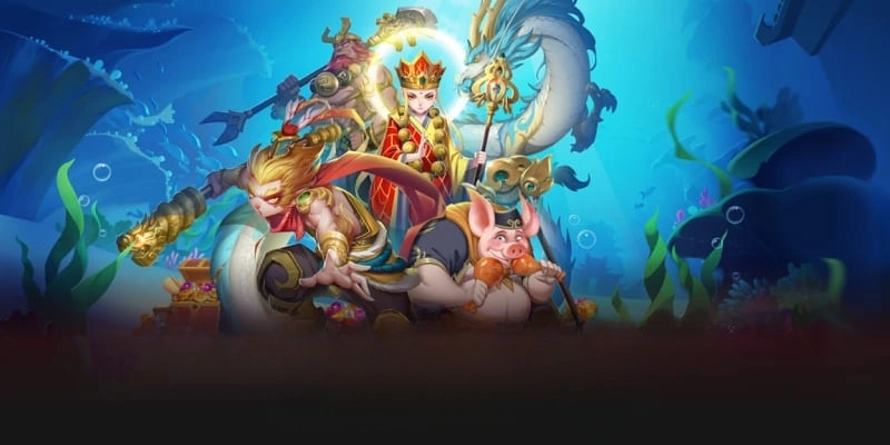 Tựa game kết hợp giữa săn bắt sinh vật biển và nổ hũ